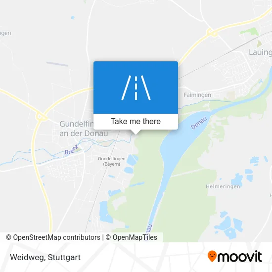 Карта Weidweg