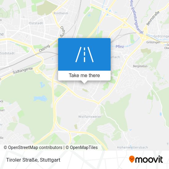 Tiroler Straße map