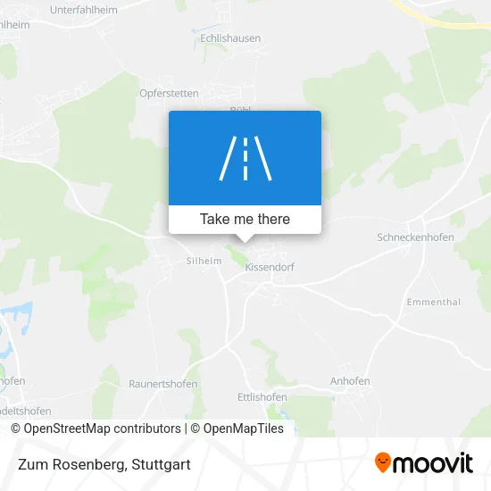 Карта Zum Rosenberg