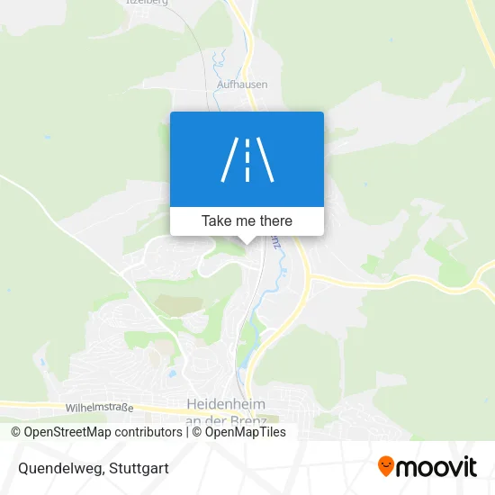 Карта Quendelweg