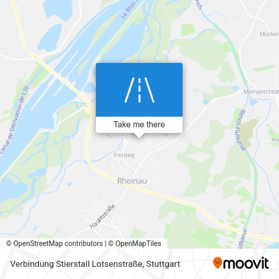 Verbindung Stierstall Lotsenstraße map