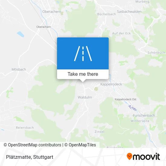Карта Plätzmatte