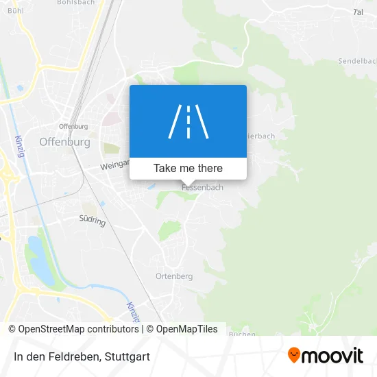 In den Feldreben map