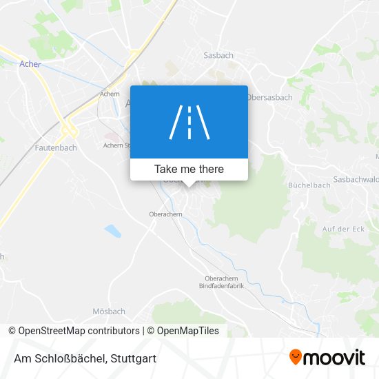 Am Schloßbächel map