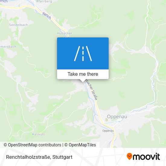 Renchtalholzstraße map