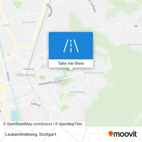 Карта Laubenlindeweg
