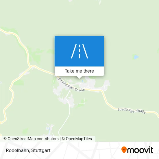 Карта Rodelbahn