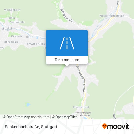 Sankenbachstraße map