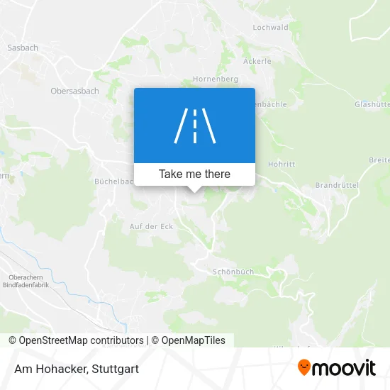 Карта Am Hohacker