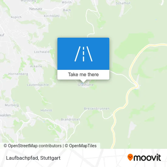 Карта Laufbachpfad