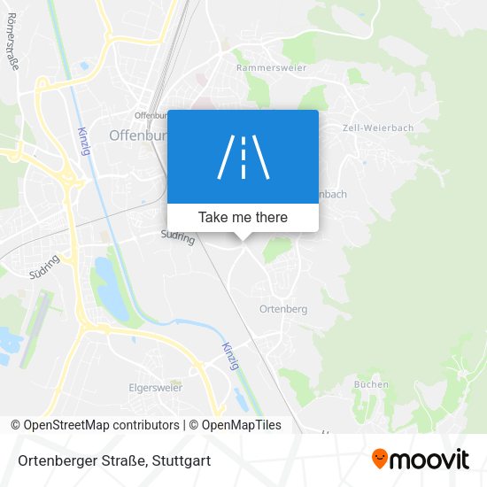 Ortenberger Straße map