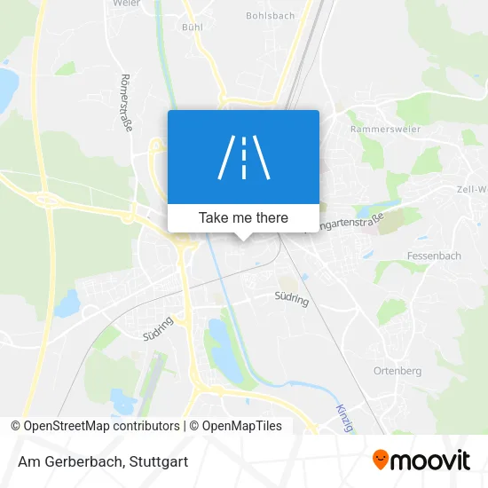 Карта Am Gerberbach