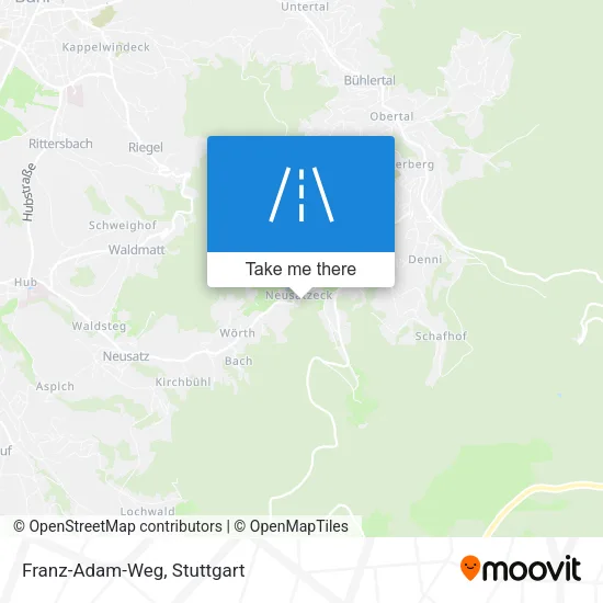 Карта Franz-Adam-Weg