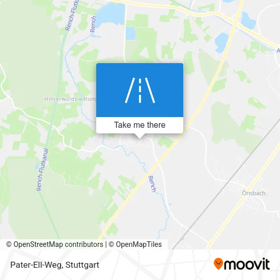 Pater-Ell-Weg map