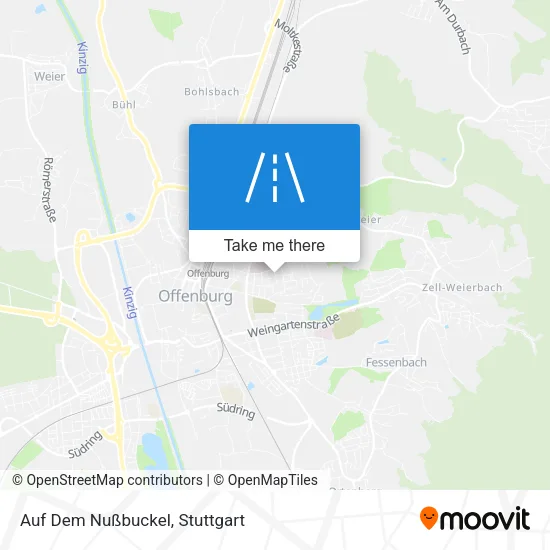 Карта Auf Dem Nußbuckel