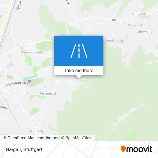 Карта Gaigaß