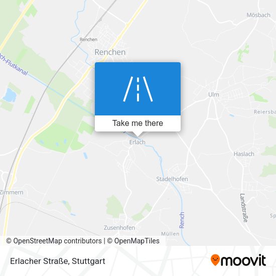 Erlacher Straße map
