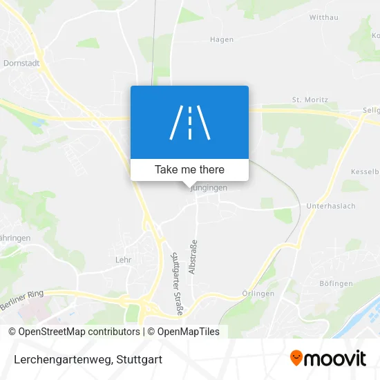 Lerchengartenweg map