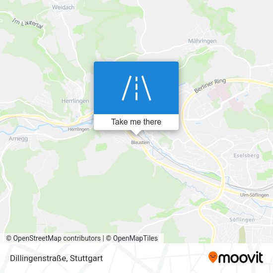 Dillingenstraße map