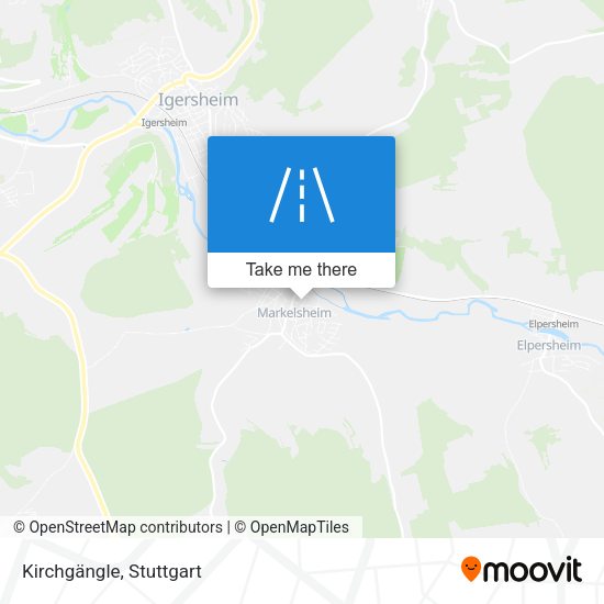 Kirchgängle map