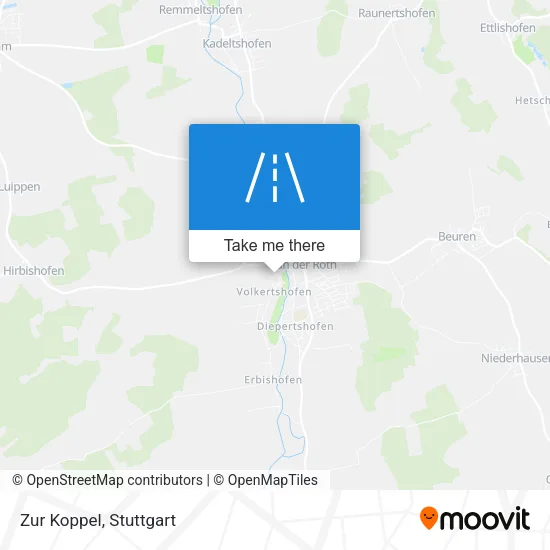 Карта Zur Koppel