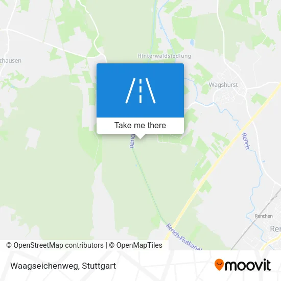 Карта Waagseichenweg