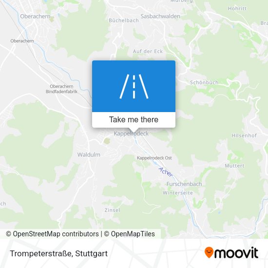 Trompeterstraße map