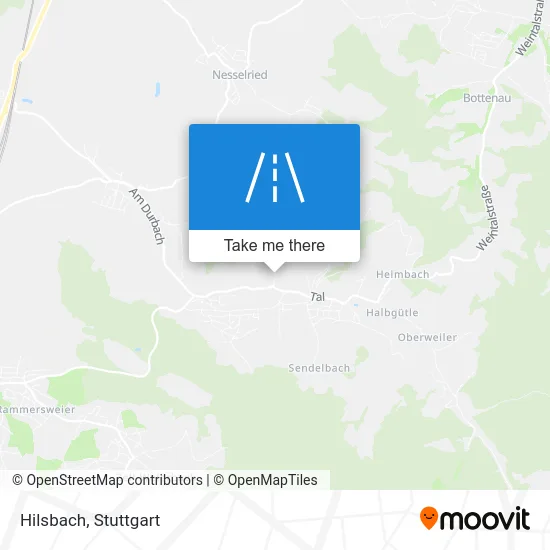 Карта Hilsbach