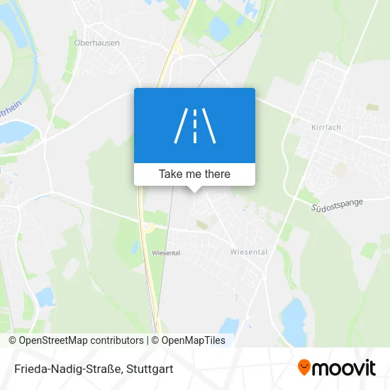 Карта Frieda-Nadig-Straße