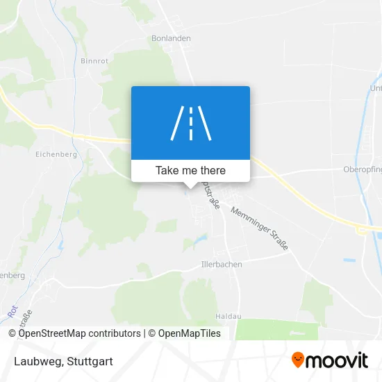 Карта Laubweg
