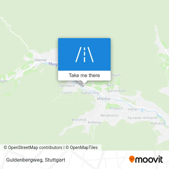 Карта Guldenbergweg