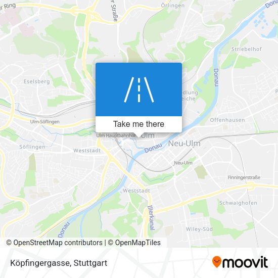 Köpfingergasse map
