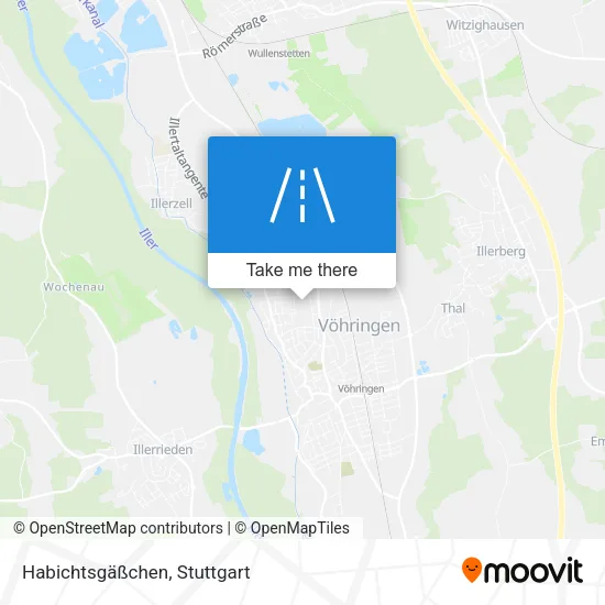 Карта Habichtsgäßchen