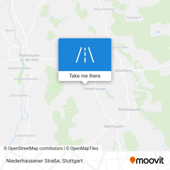 Niederhausener Straße map
