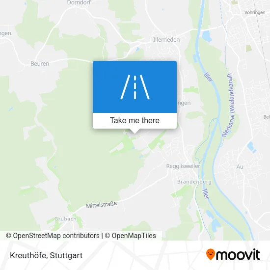 Карта Kreuthöfe