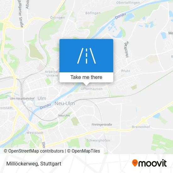 Карта Millöckerweg
