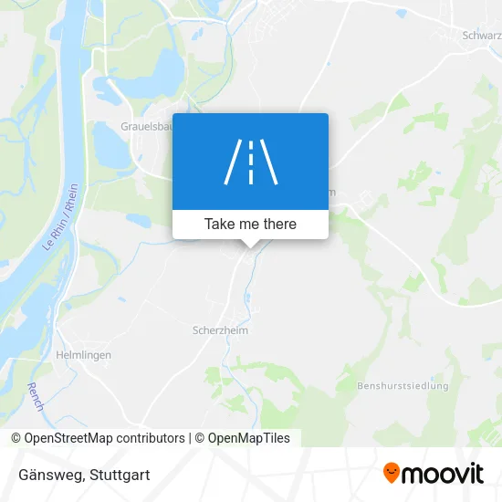 Gänsweg map