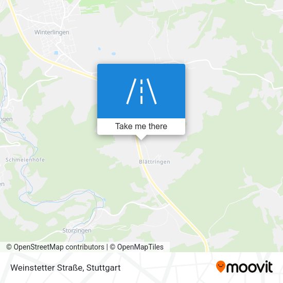 Weinstetter Straße map