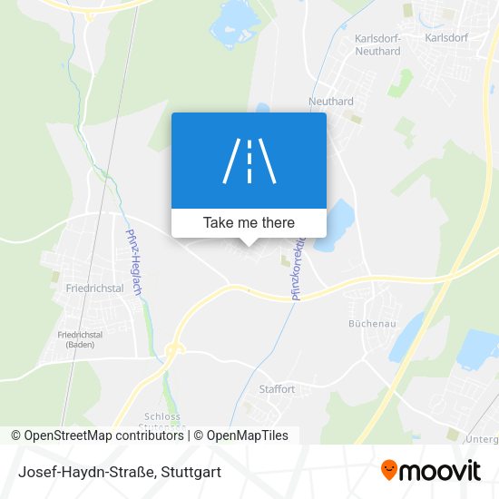 Josef-Haydn-Straße map