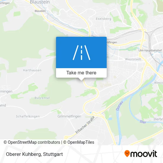 Карта Oberer Kuhberg