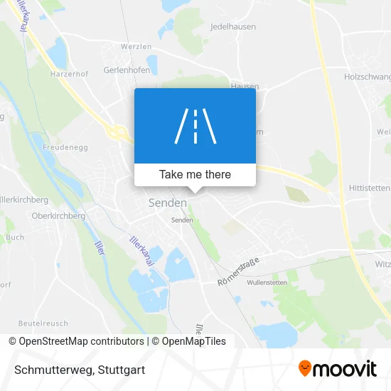 Карта Schmutterweg