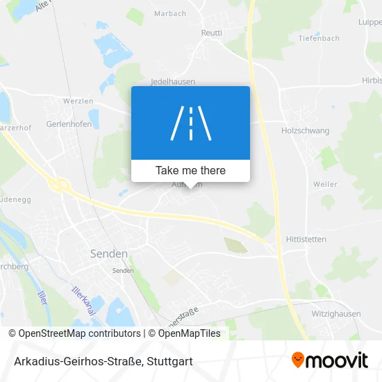 Карта Arkadius-Geirhos-Straße