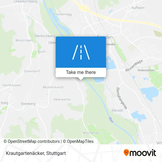 Карта Krautgartenäcker