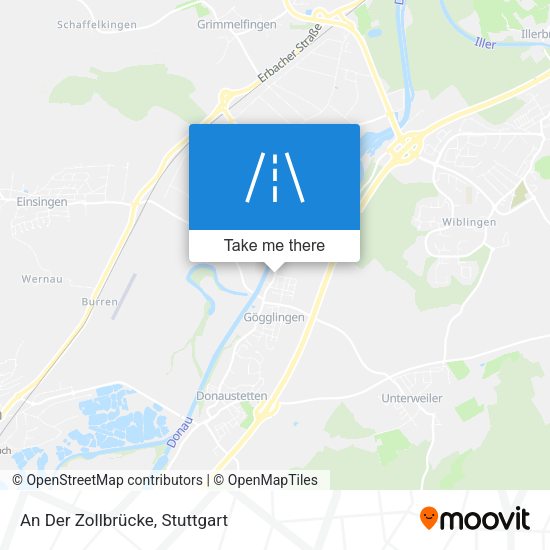 An Der Zollbrücke map