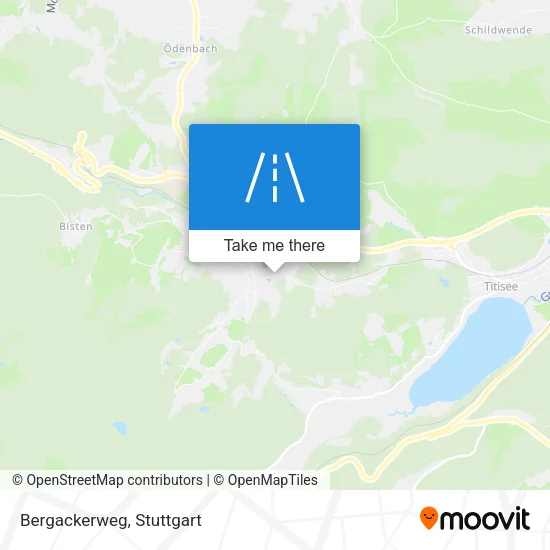 Карта Bergackerweg