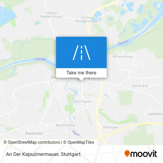 Карта An Der Kapuzinermauer