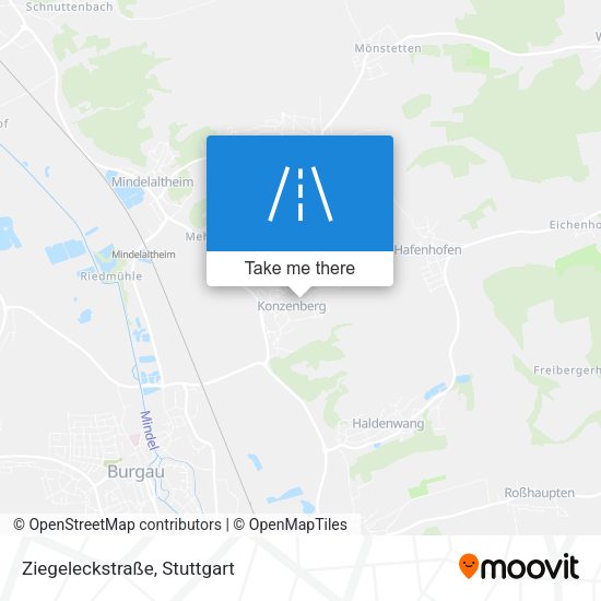 Карта Ziegeleckstraße