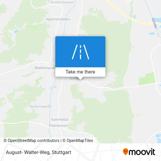 Карта August- Walter-Weg