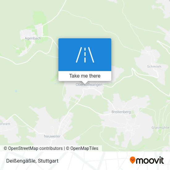 Deißengäßle map
