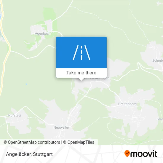 Карта Angeläcker